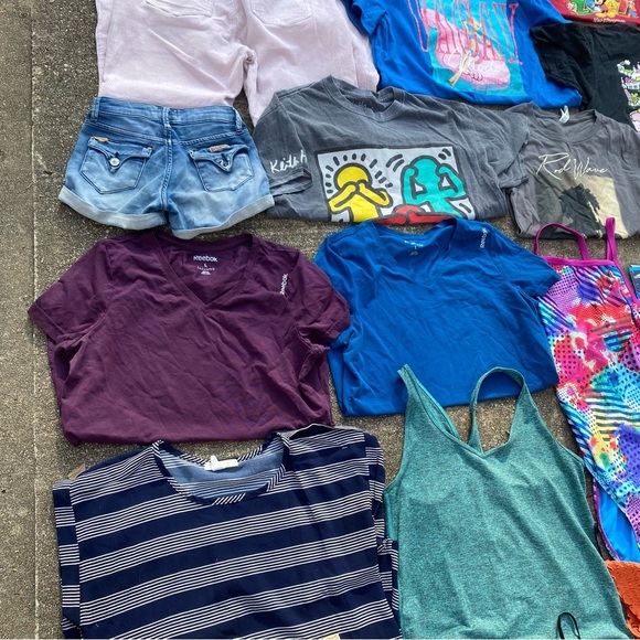 Colorful Clothing Lot women’s clothes multi sizes clothing bundle short sleeve - Picture 7 of 15
